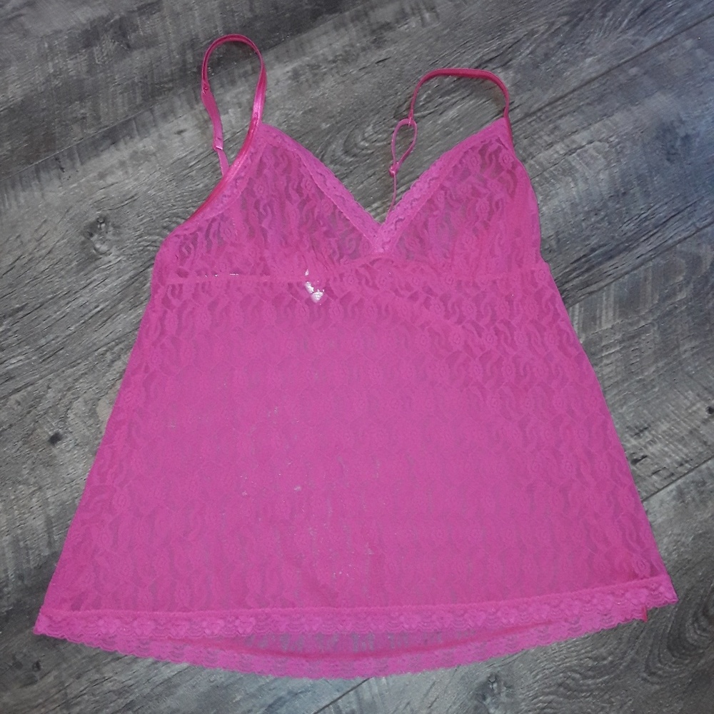 Sexy lace lingerie Lane Bryant top